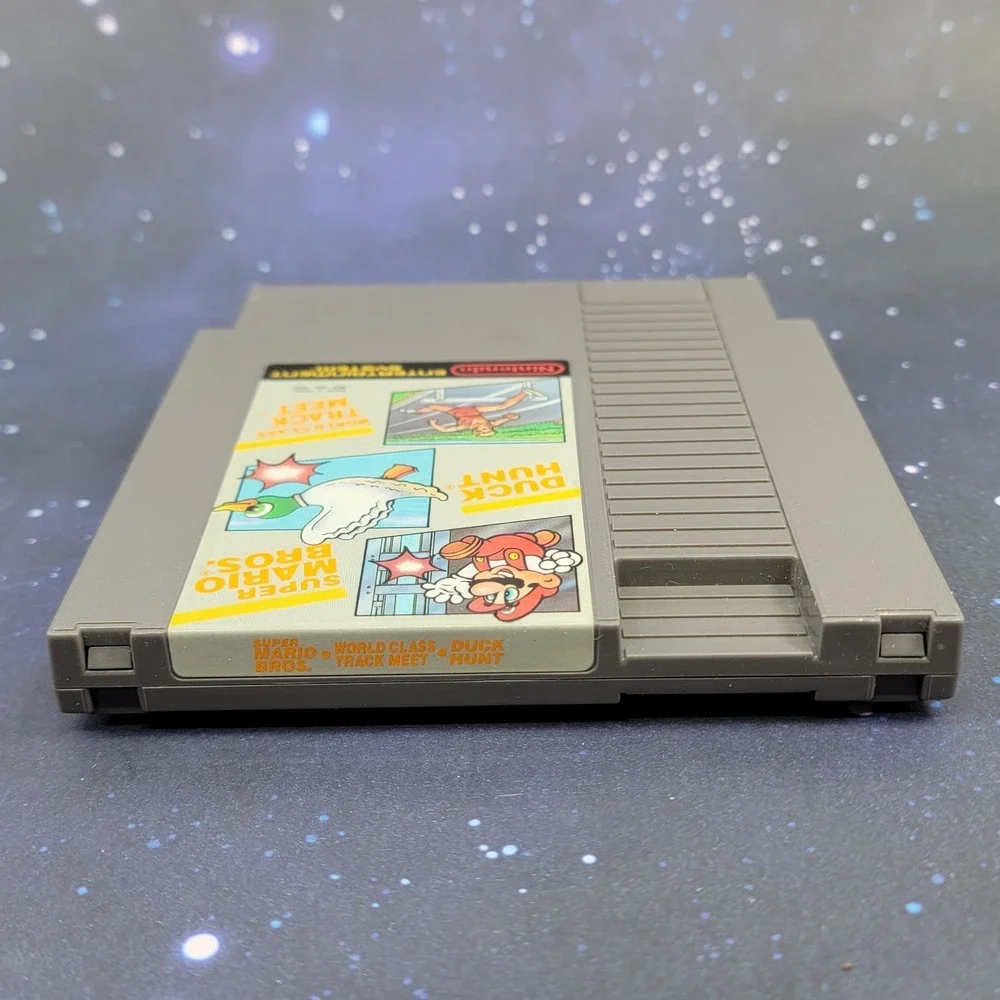 Super Mario Bros / Duck Hunt / World Class Track Meet (Nintendo NES Video Game)